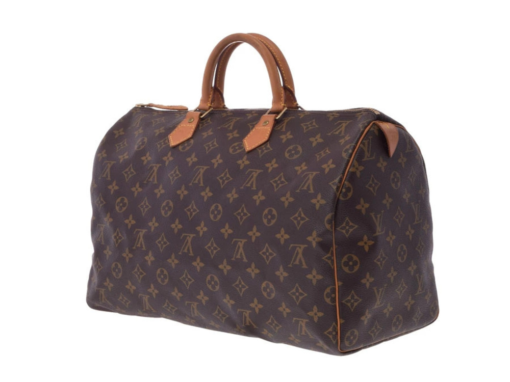Louis Vuitton Handbag Monogram Speedy Brown
